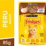 Imagem de Friskies Sachês para Gatos Adultos Sabor Peru 85g