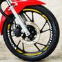 Imagem de Friso Aplique Da Roda Moto Honda Cg Titan 160 Amarelo
