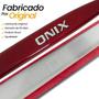 Imagem de Friso Lateral Da Porta Com Sigla Chevrolet Onix Original 2012 2013 2014 2015 2016 2017 2018 2019 2020 2021 2022 2023 2024