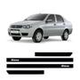 Imagem de Friso Lateral Fiat Siena 2005 a 2010 4 Portas com Nome 6174a