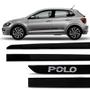 Imagem de Friso Lateral Polo C/Emblema Cromado Preto Ninja