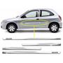 Imagem de Friso Lateral Slim Celta 2002 a 2012 Kit Cromado Personalizado 2 Portas