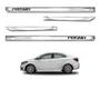 Imagem de Friso Lateral X-Treme Prisma 2012 a 2020 Kit Cromado Personalizado 4 Portas