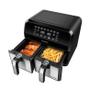 Imagem de Fritadeira a Ar AirFryer Dual Duplo Cesto Mondial AFD-01-BI 127V