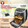 Imagem de Fritadeira Air Fry Oven Philco Fritadeira e Forno 11 Litros Preta