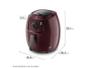 Imagem de Fritadeira Air Fryer 5L Electrolux Efficient Dark Red  127V/1700W  EAF51