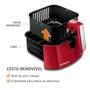 Imagem de Fritadeira Air Fryer Afn-40 4l 1500w Mondial Vermelho 110v