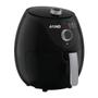 Imagem de Fritadeira Air Fryer Arno Easy Fry 3,2 Litros Frita Sem Óleo Cesto Removível Preta 127v EZFV