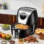 Imagem de Fritadeira Air Fryer Britânia Bfr41pi Digital Inox 1500w Cor Preto 127v