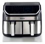 Imagem de Fritadeira Air Fryer Dual 9L - 11 programas predefinidos, cesto duplo, tecnologia Rapid Air, temperatura de 80 C - 200 C