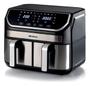 Imagem de Fritadeira Air Fryer Dual 9L - 11 programas predefinidos, cesto duplo, tecnologia Rapid Air, temperatura de 80 C - 200 C