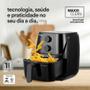 Imagem de Fritadeira Air Fryer Eos 3 Litros 1300W Eaf30 Preto - 220V