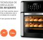 Fritadeira Air Fryer Forno Mondial AFON-12L-BI 12L 2000W 127V - Preto/Inox Imagem de Fritadeira Air Fryer Forno Mondial AFON-12L-BI 12L 2000W 127V - Preto/Inox