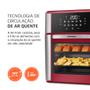 Imagem de Fritadeira Air Fryer Forno Oven 12L Mondial Vermelho Inox 2000W AFON12LRI