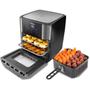 Imagem de Fritadeira Air Fryer Oven Philco 12 Litros 2 em 1 Air Fryer e forno 1800W Preto PFR2200P - 220V