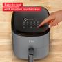 Imagem de Fritadeira Air Fryer T-Fal Easy Fry 5L Capacidade 10 Programas Automáticos Cinza