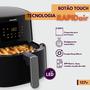 Imagem de fritadeira airfryer com grill quadrada caseira RI9270 127V 