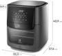Imagem de Fritadeira Airfryer Electrolux Oven Experience Eaf90 por Rita Lobo Digital 12l 1700w 5 em 1 Grafite - 220v