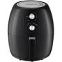 Imagem de Fritadeira AirFryer Elétrica Sem Óleo Panela 3,6 Litros 1400W Timer Preto Agratto Supremma Fes