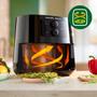 Imagem de Fritadeira Airfryer Philips Walita Série 3000 Analógica XL 2000W 127V Preta HD9206/91