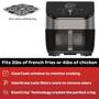 Imagem de Fritadeira de Ar Instant Vortex Plus 6QT - 1700W - Preta - com Apagador de Odores