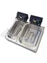 Imagem de Fritadeira elétrica 8 litros profissional inox 2 cubas