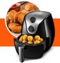 Imagem de Fritadeira Elétrica Air Fry Gourmet 220V com 1500W Capacidade de 4 Litros Preta Multilaser - CE022