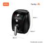 Imagem de Fritadeira elétrica Air Fryer 4 litros, 1500W, 220V, Preta, AFN-40-FB, MONDIAL  MONDIAL