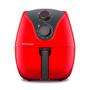 Imagem de Fritadeira Elétrica Air Fryer 4L 1500W com Grade Multilaser Vermelho