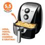 Imagem de Fritadeira Eletrica Air Fryer Mondial Af 55I 5,5 Litros Sem Oleo 220v