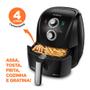 Imagem de Fritadeira Elétrica Air Fryer Mondial Afn-40-LE 4L Preta - 220V