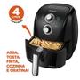 Imagem de Fritadeira Elétrica Air Fryer Mondial AFN-40-Le Black 4L Preta - 220V