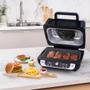 Imagem de Fritadeira Elétrica Air Fryer Sem Óleo WAP Barbecue Digital 12 Funções 10L 1700W Antiaderente 220V