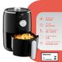 Imagem de Fritadeira Elétrica AirFryer HQ 2,8 Litros Preto HF 2055 - 127V