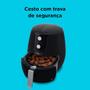 Imagem de Fritadeira Elétrica Black Decker Air Fryer 1400w 5L Até 200 graus e Botoes em Inox - Preto - 110V - AFM5-BR