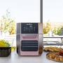 Imagem de Fritadeira Elétrica Forno Air Fryer Oven Britânia Rosa 12L 1800W Bfr2150 220V