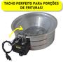 Imagem de Fritadeira Elétrica Industrial 3,5 L Tacho Industrial Profissional Aço Inoxidável 