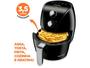 Imagem de Fritadeira Elétrica sem Óleo/Air Fryer Mondial - New Pratic AF-31 Preta 3,5L com Timer