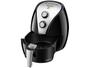 Fritadeira Elétrica Sem Óleo/Air Fryer Mondial - Pratic AF-20 Preta e Prata 2,4L com Timer Imagem de Fritadeira Elétrica Sem Óleo/Air Fryer Mondial