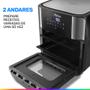 Imagem de Fritadeira Elétrica sem Óleo Air Fryer Oven Philco 12 Litros PFR2200 Preta 127V