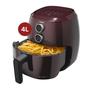 Imagem de Fritadeira Elétrica sem Óleo Vermelha Wap Air Fryer Potência de 1500w Antiaderente 127v