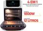 Imagem de Fritadeira Elétrica Veronna Forno Oven 12l Preto Inox 127v