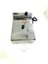 Imagem de Fritadeira industrial 1 cuba 5 litros inox com tampas