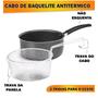 Imagem de Fritadeira Panela Antiaderente Master 24cm Caçarola Cozinha Utensílios Domésticos