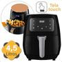 Imagem de Fritadeira Sem Óleo Air Fryer 4.5 Litros 1400W Com Timer Digital Completo Linha Premium