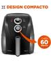 Imagem de Fritadeira Sem Óleo Air Fryer 4L Mondial Preto 1500W  AFN-40-BFS