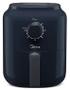 Fritadeira sem oleo air fryer midea 3l 1325w c/ timer azul 127v Imagem de Fritadeira sem oleo air fryer midea 3l 1325w c/ timer azul 127v