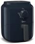 Fritadeira sem oleo air fryer midea 3l 1325w c/ timer azul 127v Imagem de Fritadeira sem oleo air fryer midea 3l 1325w c/ timer azul 127v
