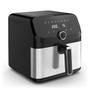 Fritadeira sem Óleo Airfryer Arno Mega 7,5L Digital Inox AFD7 Imagem de Fritadeira sem Óleo Airfryer Arno Mega 7,5L Digital Inox AFD7
