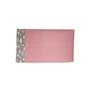 Imagem de Fronha Avulsa 50x70cm Decorada Infantil Nuvem Cinza Malha Rosa Arrumadinho Enxovais